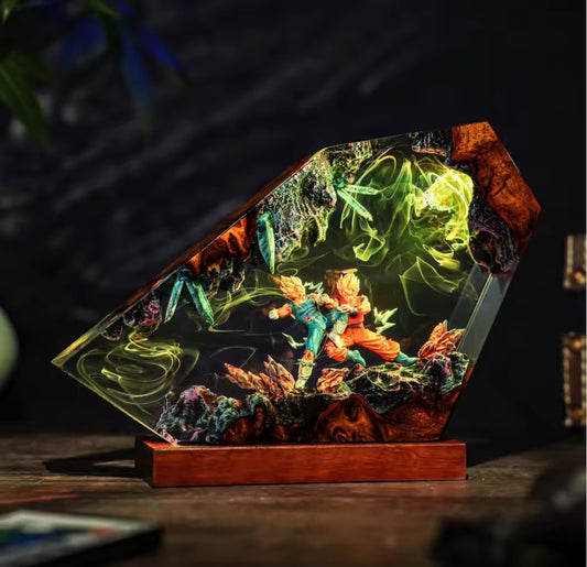 *NEW* VEGETA VS GOKU LAMP