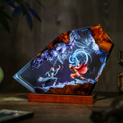 True Justice: The Sage vs The God Resin Lamp
